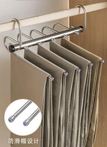 Magic Fold™ Clothes Hanger – Jeans & Trousers Organizer