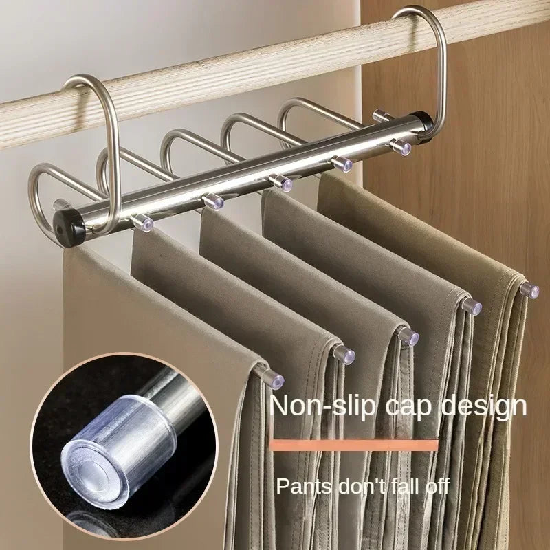 Magic Fold™ Clothes Hanger – Jeans & Trousers Organizer